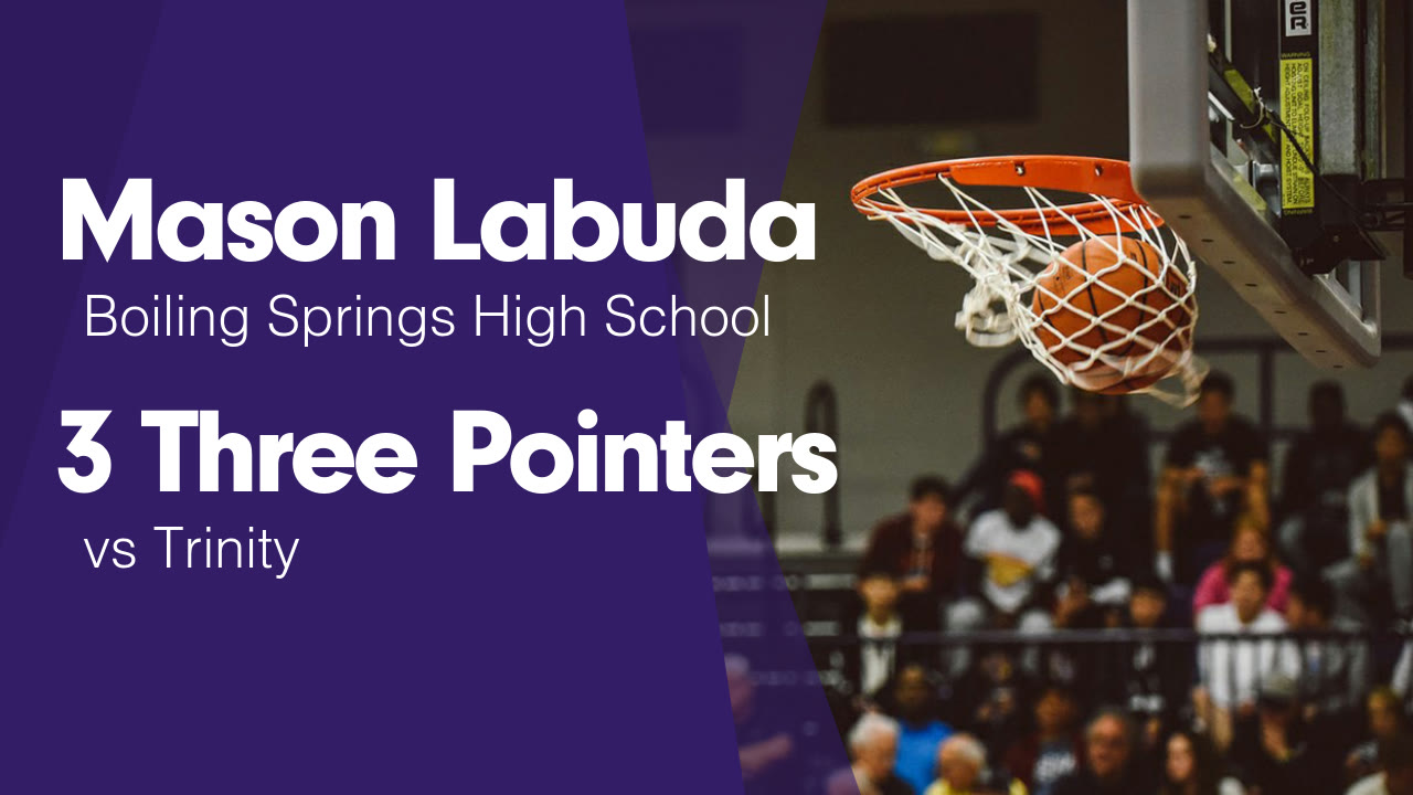 3 Three Pointers vs Trinity - Mason Labuda highlights - Hudl