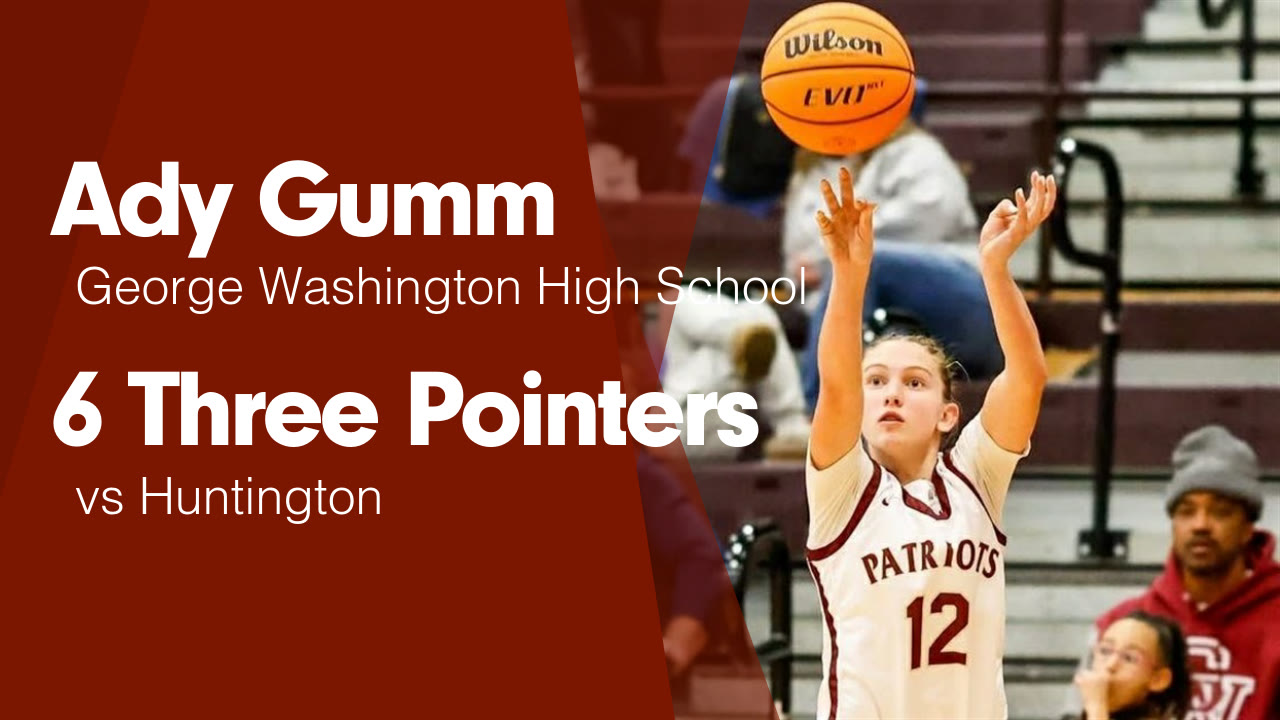 6 Three Pointers vs Huntington - Ady Gumm highlights - Hudl