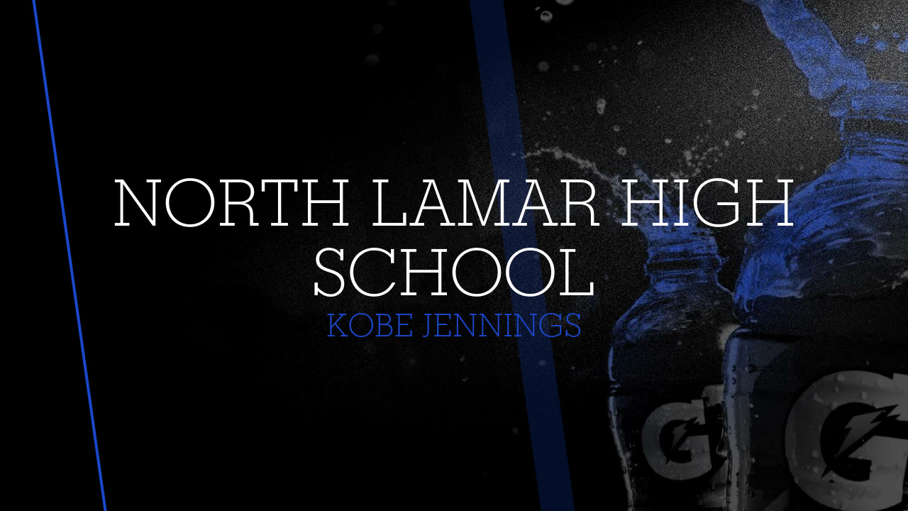 North Lamar High School Kobe Jennings highlights Hudl