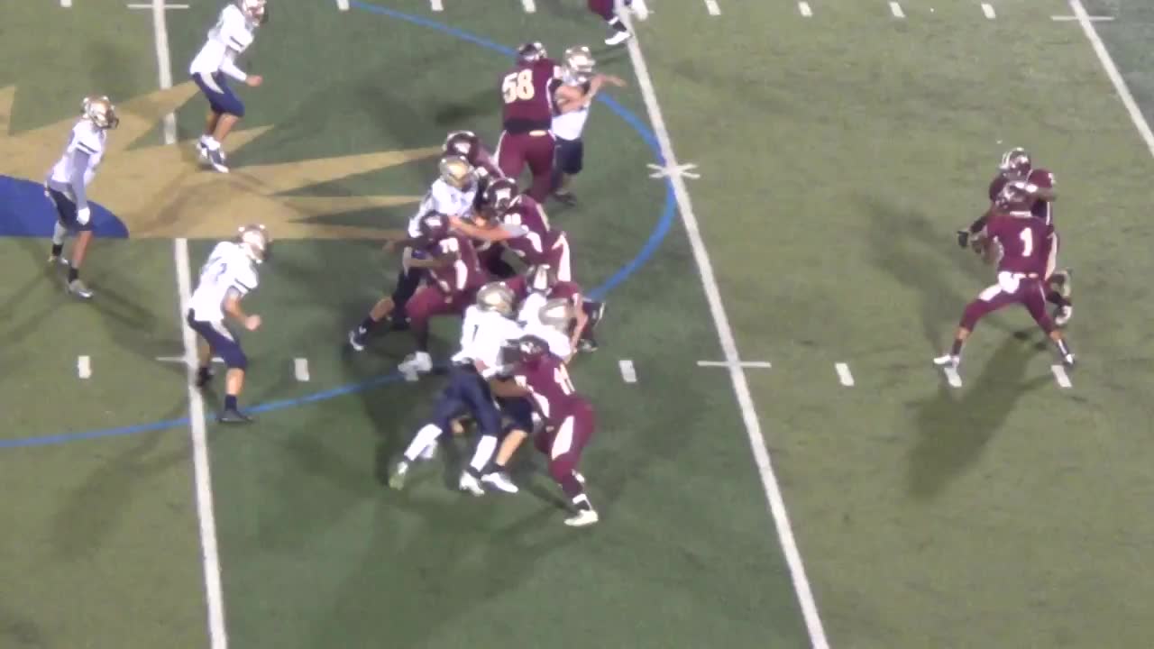 vs. Little Elm High Brian Kibe highlights Hudl