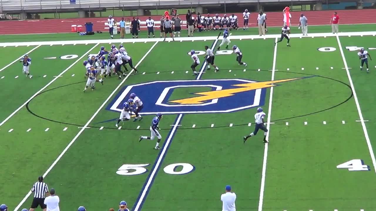 vs. Clarksdale High School Boys Varsity Football CJ Terrell