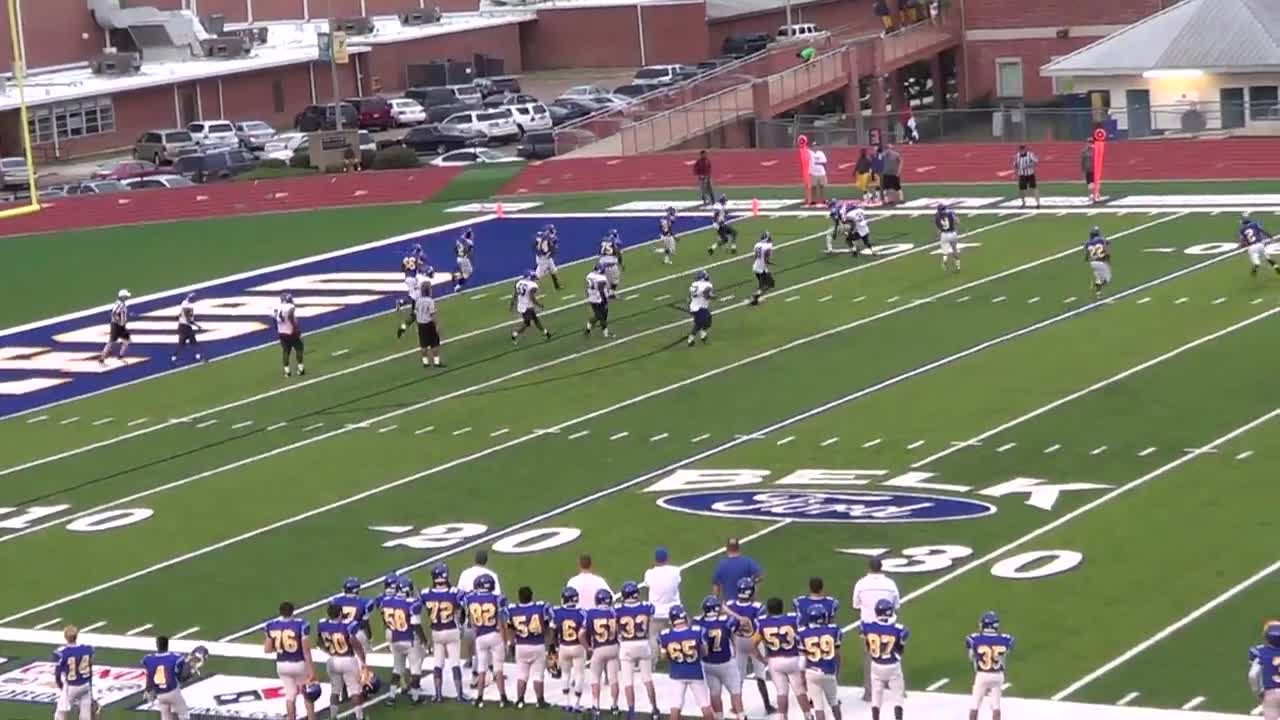 vs. Clarksdale High School Boys Varsity Football Gregory Milliner
